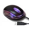 USB мишка с компактен дизайн и светлина - оптична